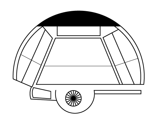 Saalplan Central Garage Korn